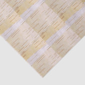 Silver Birch Bark Weefpapier Tissuepapier (Detail)