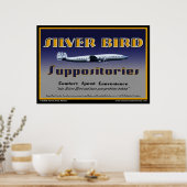 Silver Bird Suppositories poster (Keuken)