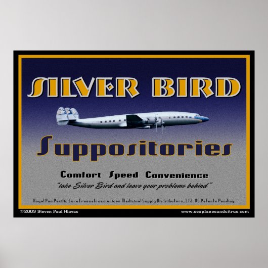 Silver Bird Suppositories poster (Voorkant)