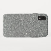 Silver Bling Case-Mate iPhone Case (Achterkant (horizontaal))
