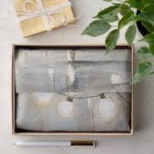 Silver Blue Ballet Dancer Waterverf Decoupage Tissuepapier (Geschenk)