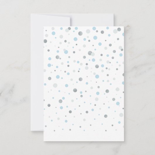 Silver, Blue Books voor Baby, Boek Aanvraag Kaart (Achterkant)