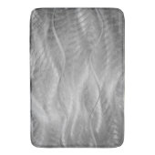 Silver Borhed Metal Abstract Badmat (Voorkant Verticaal)