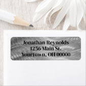 Silver Borhed Metal Etiket (Insitu)