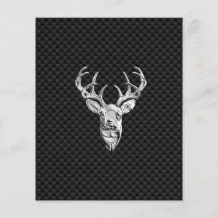Silver Buck op koolstofvezeldecor Flyer