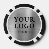 Silver Business 100th Anniversary Poker Chips (Achterkant)