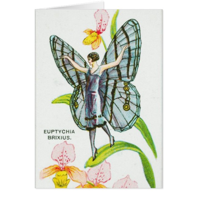 Silver Butterfly Girl (Voorkant)