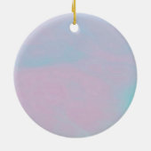 Silver Caduceus Medical Symbool Moeder Pareldecor Keramisch Ornament (Achterkant)