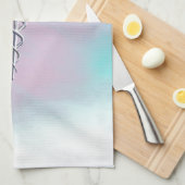 Silver Caduceus Medical Symbool Moeder Pareldecor Theedoek (Quarter Fold)