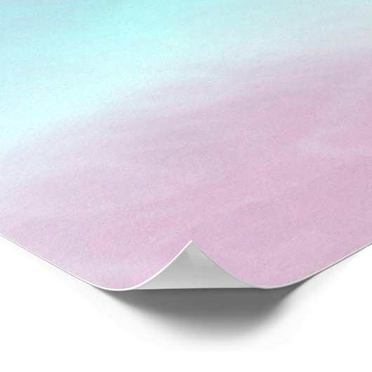 Silver Caduceus Medical Symbool Moeder Pearl Poster (Hoek)