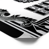 Silver  Camera 1920's Foto Booth Poster (Hoek)