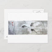 Silver Carp Fish Briefkaart (Voorkant / Achterkant)