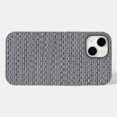 Silver Chainmaille Case-Mate iPhone Case (Achterkant (horizontaal))