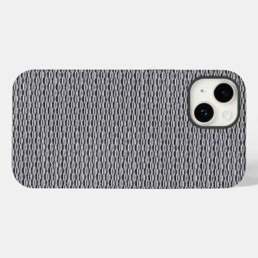 Silver Chainmaille Case-Mate iPhone Case (Achterkant (horizontaal))
