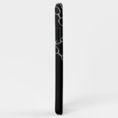 Silver Chains Black Hip Hop Chain Case-Mate iPhone Case (Achterkant/rechts)