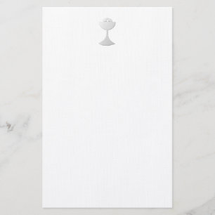 Silver Chalice en Host Briefpapier