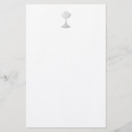 Silver Chalice en Host Briefpapier (Voorkant)