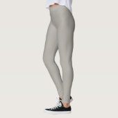 Silver Chalico Solid Plain Color Leggings (Links)