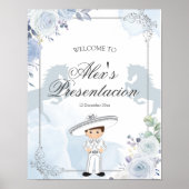 Silver Charro 3 anos Presentacion Affiche de bienv (Devant)