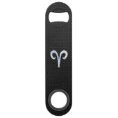 Silver Chrome Comme Aries Zodiac SIGNE (Devant)