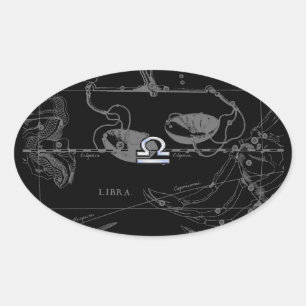 Silver Chrome zoals de dierentuin van de galg op H Ovale Sticker