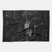 Silver Chrome zoals de dierentuin van de galg op H Theedoek (Horizontaal)