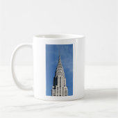 Silver Chrysler Building Koffiemok (Links)