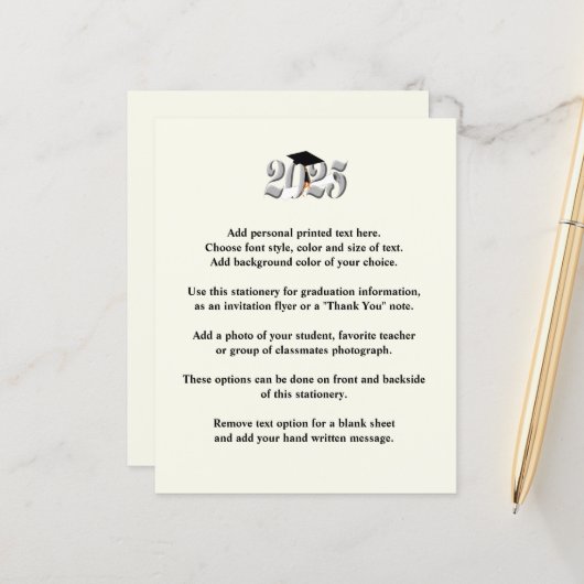 Silver Class of 2025 Afstuderen aangekondigd (Voorkant / Achterkant in situ)