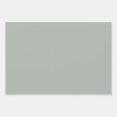 Silver Classic  naadloos Damaspatroon Inpakpapier Vel (Voorkant 3)