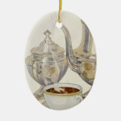 Silver Coffee-service Keramisch Ornament (Voorkant)