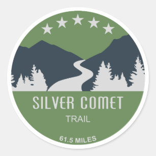 Silver Comet Trail Georgia Ronde Sticker