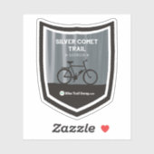 Silver Comet Trail Sticker (Vel)