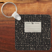 Silver Composition Notitieboek Sleutelhanger (Voorkant)