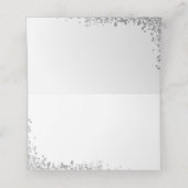 Silver Cross Glitter Paarse Eerste Heilige Communi (Binnenkant ongevouwen)