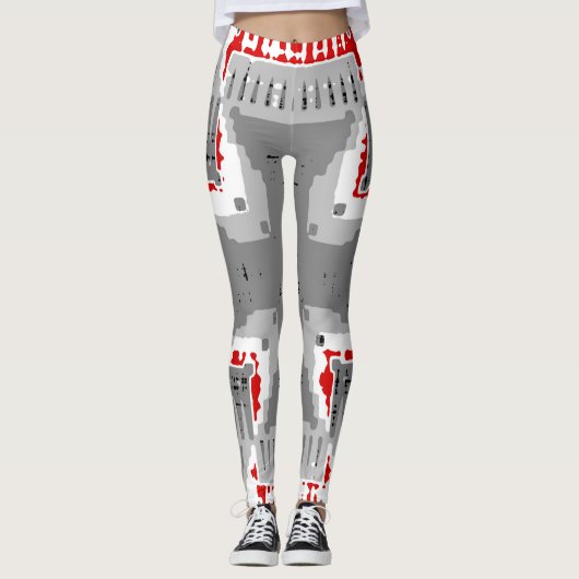 Silver Cross Leggings (Voorkant)