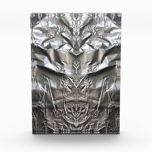 Silver Cyborg - by ID AD Art Gabi Zapf  Fotoblokken (Voorkant)