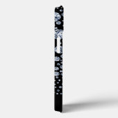 Silver Diamond Glitter Bling Strass Case-Mate iPhone Case (Achterkant / Rechts)