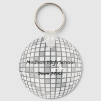 Silver Disco Ball Prom Formal Favor