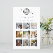 Silver Disco Hoe oud was ze Vrijgezellenfeest spel (Staand voorkant)