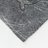 Silver Disted Style voor virgo Zodiac Sign Fleece Deken (Hoek)