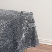 Silver Disted Style voor virgo Zodiac Sign Tafelkleed (Voorbeeld)