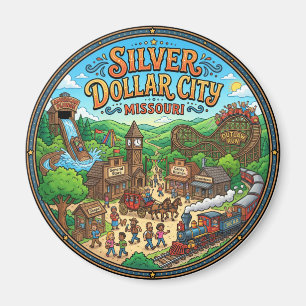 Silver Dollar City, Branson Missouri Magneet