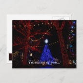 Silver Dollar City Kerstmis Feestdagenkaart (Voorkant / Achterkant)