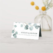 Silver Dollar Eucalyptus Weddenschap (Achterkant)