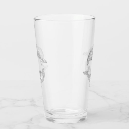 Silver Dolphins Glas (Rechts)