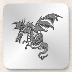 Silver Dragon Bier Onderzetter