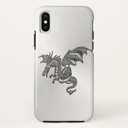Silver Dragon Case-Mate iPhone Case (Achterkant)
