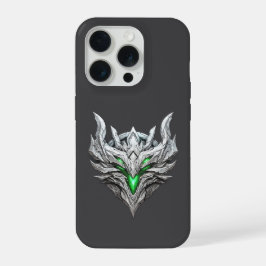 Silver Dragon Emblem iPhone 15 Pro Hoesje