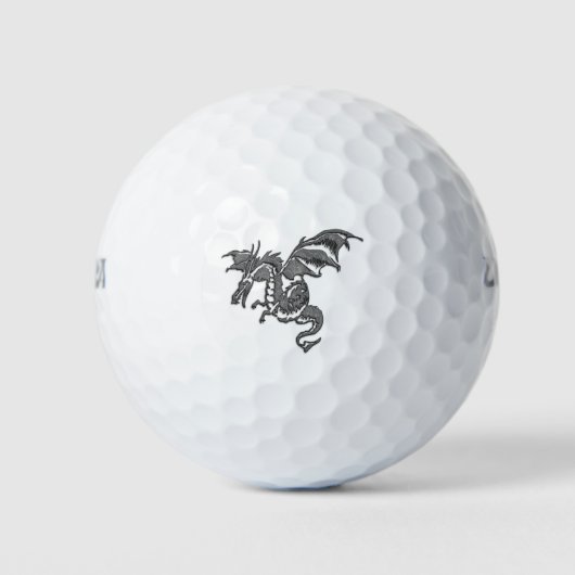 Silver Dragon Golfballen (Voorkant)