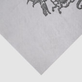 Silver Dragon Tissuepapier (Detail)